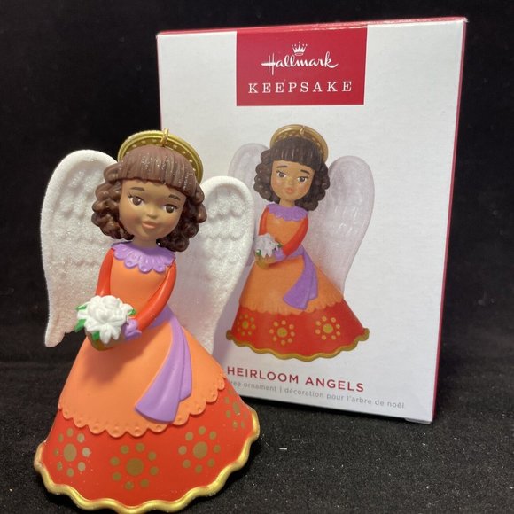 Hallmark Keepsake 2022 Heirloom Angels Series Christmas Ornament New In Box - Picture 8 of 8